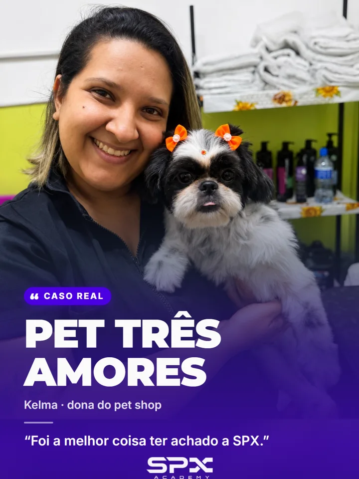 Depoimento de Kelma, Pet shop Pet Três Amores