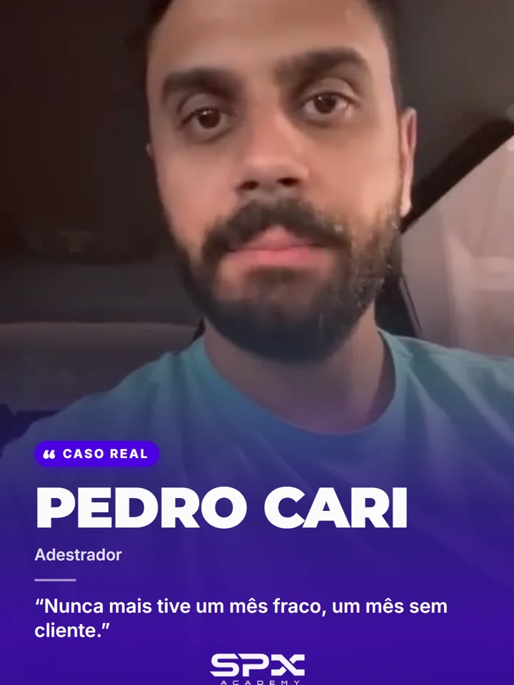 Depoimento de Pedro Cari, Adestrador